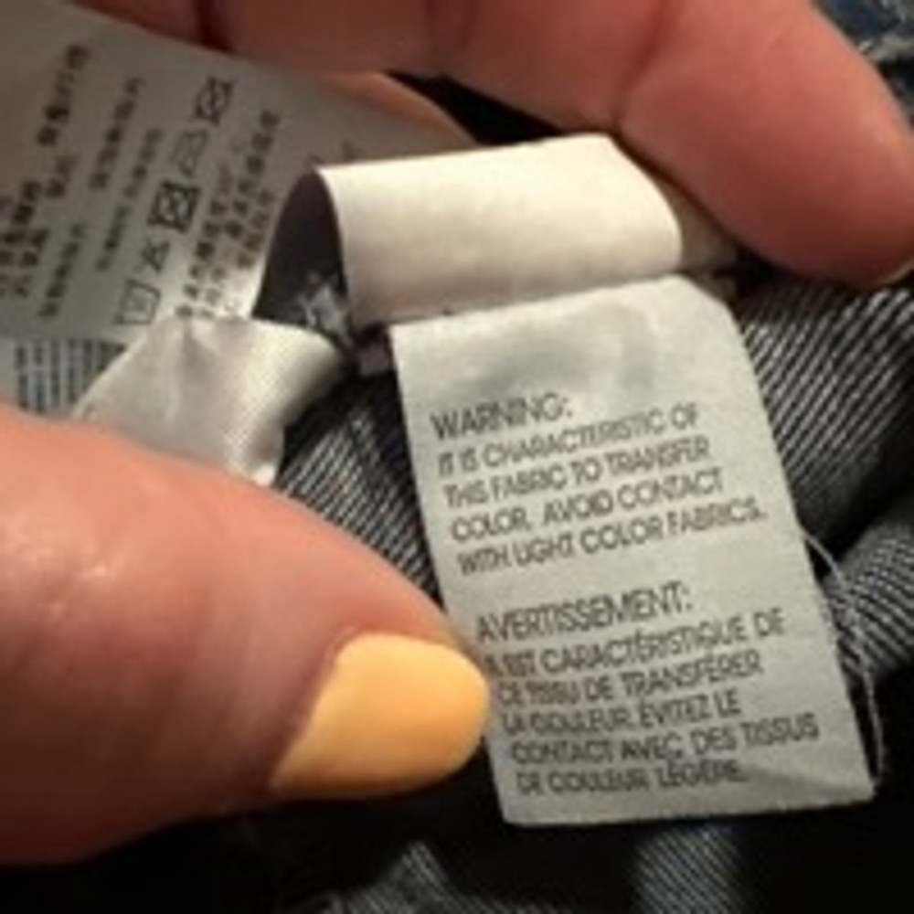 Women's Armani Exchange Jeans Size 27 Blue Denim Super Skinny - Picture 8 of 9